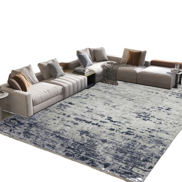 Tapis en laine imprimé – Style moderne pour salon et chambre